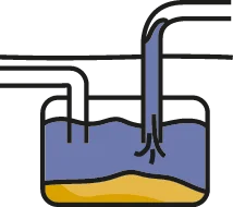 Illustration vidange de fosse septique