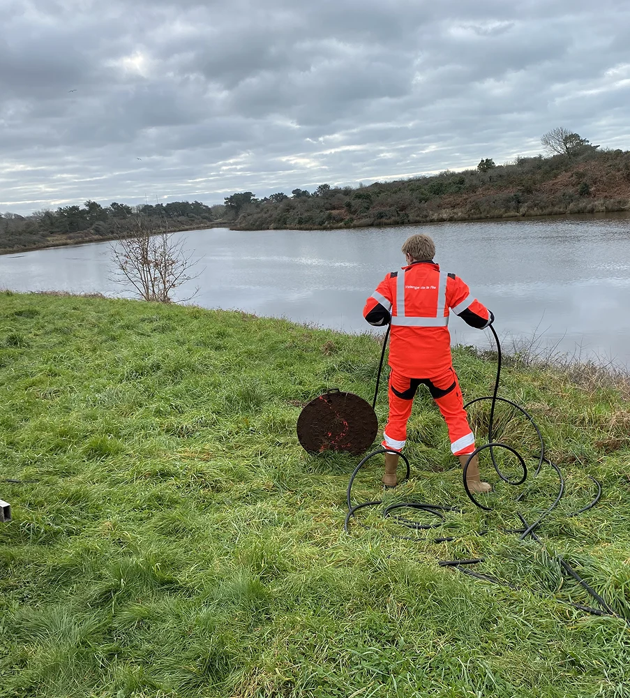 inspection canalisations dans le morbihan. Vidanges BZH